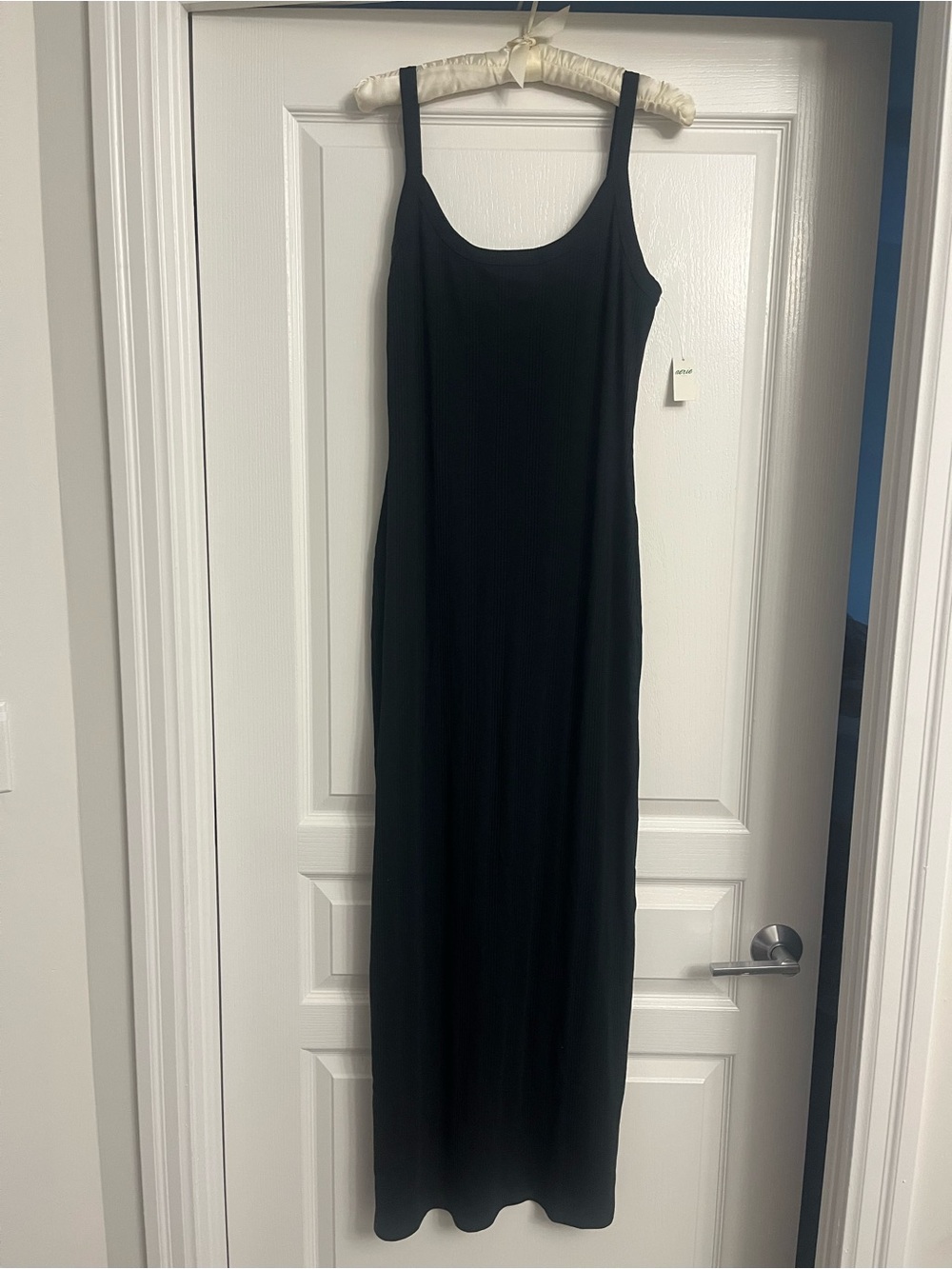 NWT Aerie Black Tank Maxi Dress